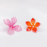 Resin Flower Beads Charms Earring Components DIY Jewelry