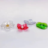 Resin Pearl Flower Charms for DIY Jewelry Making - 10pcs
