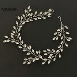 Rhinestone Bridal Headband Wedding Hair Vines Jewelry