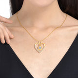 S925 Sterling Silver Necklace Rose Love Clavicle Chain Gift