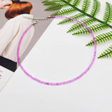 Macaron Seed Beads Choker Necklace for Women Girls 3mm Glasses Beaded