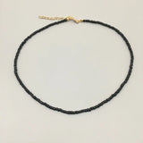 Seed Beads Strand Necklace Women String Beaded Short Jewelry Chokers Gift