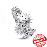Celestial Moon Ring 925 Silver Wedding Jewelry Gift