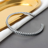 Vintage Geometric Cuff Charm Bracelet & Bangle for Women