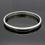 Stainless Steel Rose Colour Lover Men Bangle Plain Love Women Bracelets