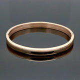 Stainless Steel Rose Colour Lover Men Bangle Plain Love Women Bracelets