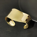 Metal Cuff Bangles Women Wide Alloy Bracelets Jewelry Accessories