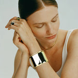 Metal Cuff Bracelets Bangles Statement Wide Bangle Jewelry