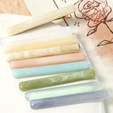 Pastel Color Stripes Acrylic Resin Bar Patch Sticker 50pcs DIY