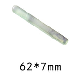 Pastel Color Stripes Acrylic Resin Bar Patch Sticker 50pcs DIY