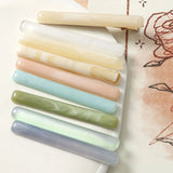 Pastel Color Stripes Acrylic Resin Bar Patch Sticker 50pcs DIY