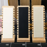 Solid Wood Necklace Display Frame Jewelry Props Necklace Hanger Display Board