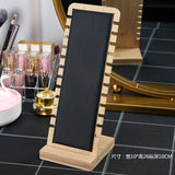 Solid Wood Necklace Display Frame Jewelry Props Necklace Hanger Display Board