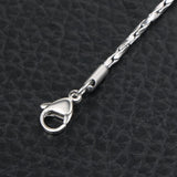 Stainless Steel Chain Necklace Cross Circle Gift