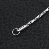 Stainless Steel Chain Necklace Cross Circle Gift