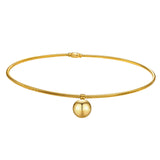 Stainless Steel Torques Choker Necklace for Women
