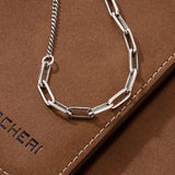 Retro S925 Sterling Silver Charm Bracelet for Women