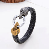 Classic Animal Vintage Men's Leather Bracelet - Punk Hip-hop Jewelry