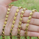 Golden Ladies Necklace Muslim Islamic Wedding Banquet Jewelry