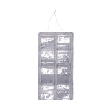 Sunglasses Organizer Wall Mount Glasses Display Storage Bag 16 Felt Slots