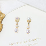 Fresh Water Pearl Ear Clip Fairy Air Forest Earring E142