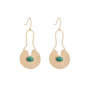 Summer Watermelon Pattern 925 Sterling Silver Earrings