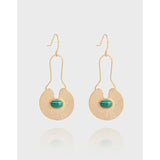 Summer Watermelon Pattern 925 Sterling Silver Earrings