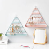 3-Tier Plastic Rotating Earring Display Jewelry Shelf