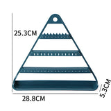3-Tier Plastic Rotating Earring Display Jewelry Shelf