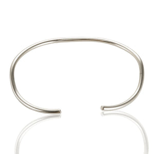Minimalist Stainless Steel Cuff Bracelet Bangle for Women