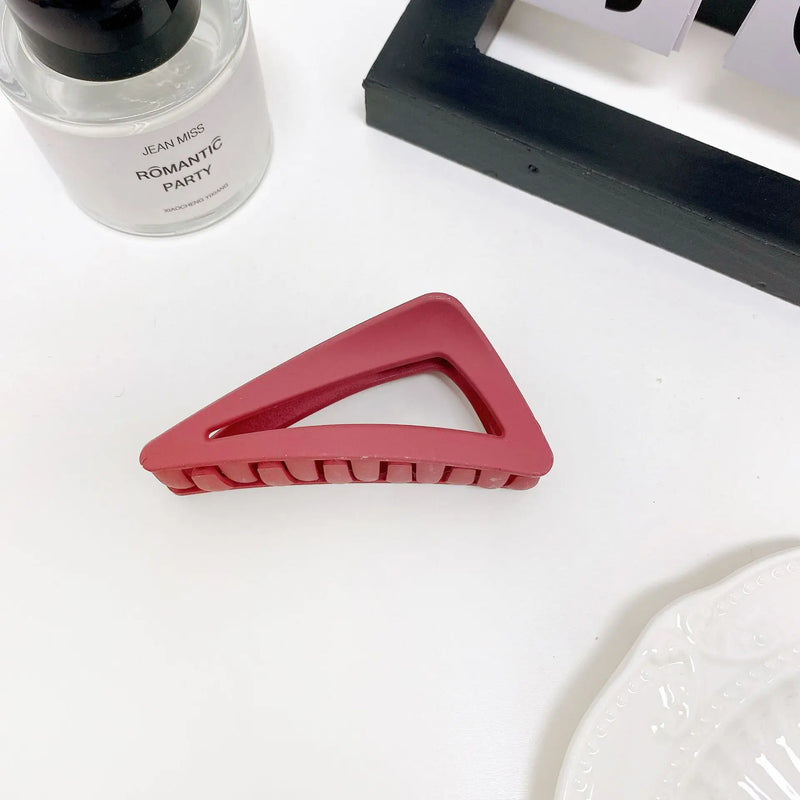 Large Size Hair Claw For Girls Women, Colorful Shark Clip