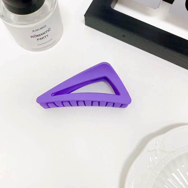 Large Size Hair Claw For Girls Women, Colorful Shark Clip