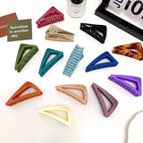Large Size Hair Claw For Girls Women, Colorful Shark Clip