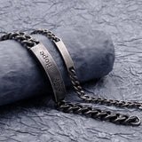 Men's Stainless Steel Hope Bracelet