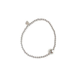 Wild Bracelet Korea Hot 925 Sterling Silver 3mm Beaded Female Jewelry