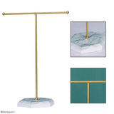 Wooden T-Shaped Jewelry Display Stand - Elegant Accessory Holder