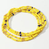Colorful Geometric Beaded Foot Jewelry Beach Bohemian Elastic Anklets