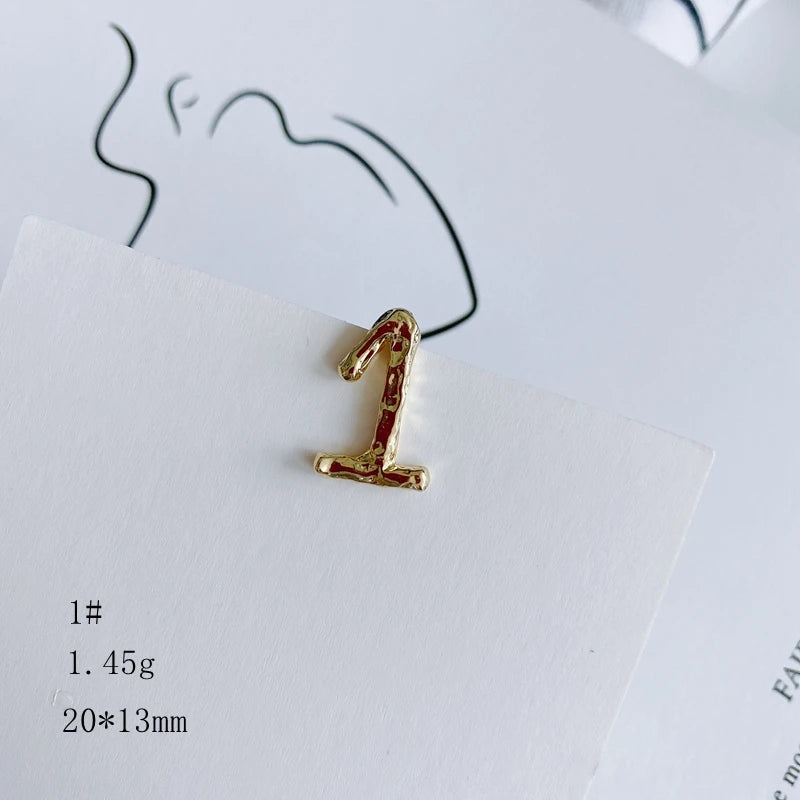 Alloy Plating Earrings 1-9 Material Accessories