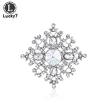 Alloy Rhinestone Square Brooches Corsages Clothing Accessories Pins