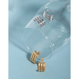 Stylish Multi-layer C-shaped Earrings 925 Sterling Silver Earrings