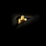 Sweet Colour Heart Stainless Steel Stud Earrings For Woman