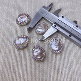 Elegant Bead Inlay Jewelry Pendant