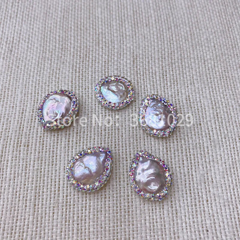 Elegant Bead Inlay Jewelry Pendant