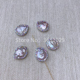 Elegant Bead Inlay Jewelry Pendant