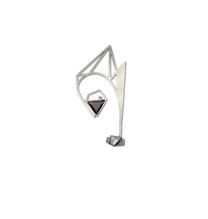 Geometric Niche Earrings, Non-Pierced Ear Clips, Wild Earrings
