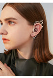 Geometric Niche Earrings, Non-Pierced Ear Clips, Wild Earrings