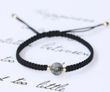 Natural Stone Hand-Woven Bracelet - 10mm