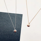 Lucky Sterling Silver Necklace Clavicle Chain Girl Birthday