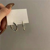 Vintage Style Water Drop Earrings Ring for Women