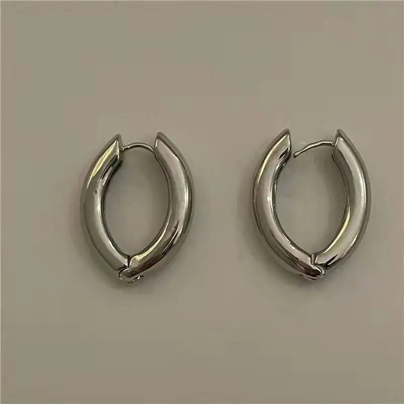 Vintage Style Water Drop Earrings Ring for Women